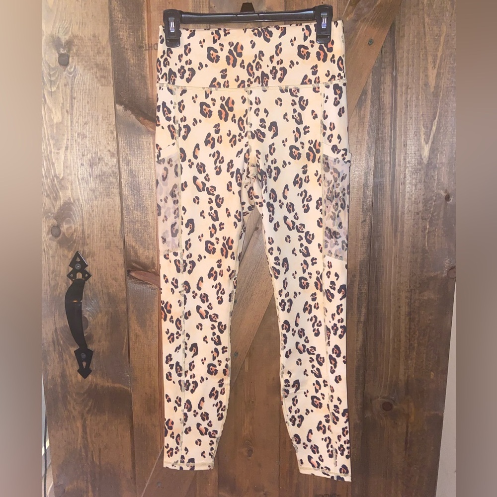 Fabletics High-Waisted Desert Leopard Leggings